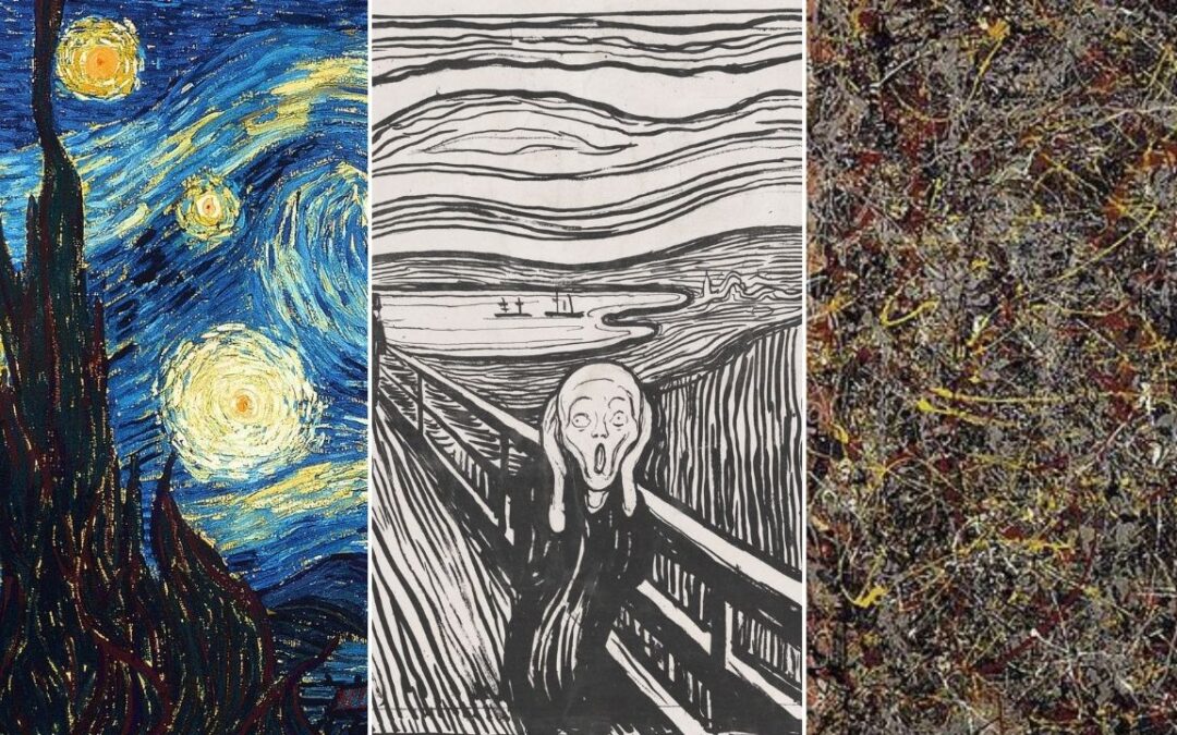 Mastering the Mood: How van Gogh, Munch, and Pollock Channeled Bipolar Disorder into Artistic Greatness